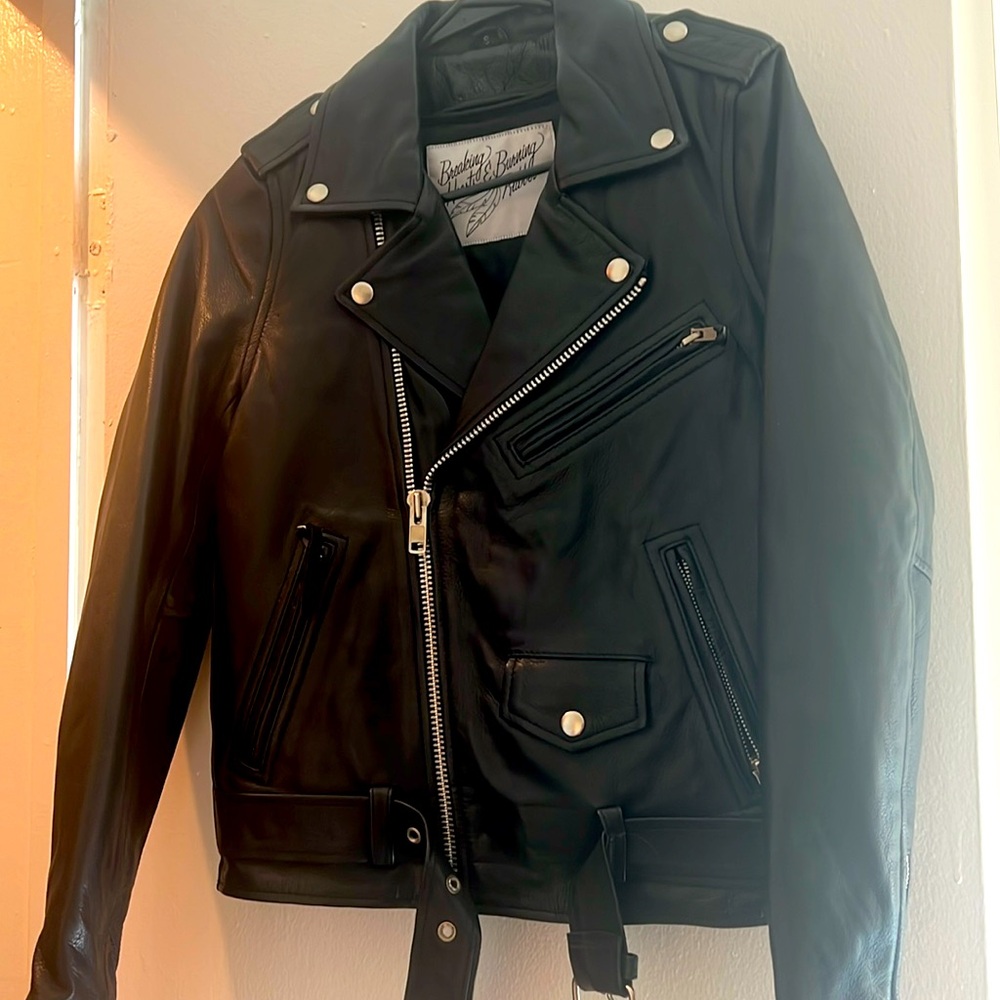 BH&BR Leather motorcycle jacket